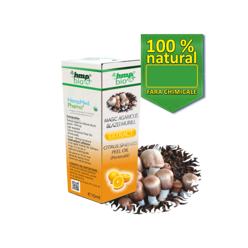 Magic Agaricus Blazei Murill Extract Citrus Sinensis Peel Oil (Portocala)